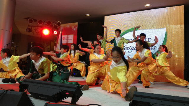 POWERFUL ENDING. Members of the Philippine Buddhacare Academy strike a pose at the end of the exhibition.