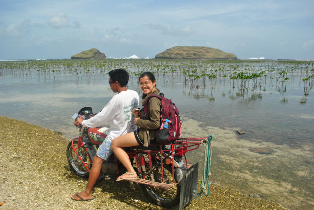 LOCAL TRANSPORT. Taking the ‘habal-habal’ or motorcycle taxi is a cheaper and popular mode of transportation in many parts of the country