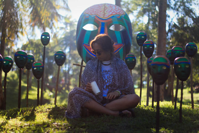 ENCHANTMENT. Malasimbo is also about arts and culture. Art installations, like this one called 'Enchantment' by Hiyas Bagabaldo, can be viewed at the event. Photo courtesy of Malasimbo Music and Arts Festival 2014