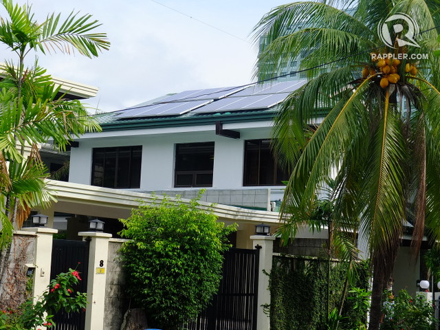 ABUNDANT. Mike De Guzman's wide roof is an ideal place to install solar panels.