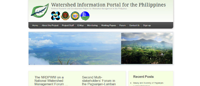 UNDERSTANDING WATERSHEDS. This website contains aims to become a database for Philippine watersheds