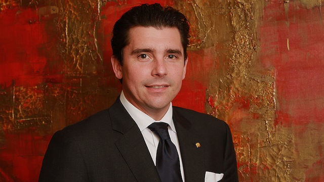 RISING THROUGH THE RANKS. Patrick Schaub, General Manager of the EDSA Shangri-La Hotel has over 18 years of experience in the hospitality industry. He was a waiter, bar tender, room attendant, management trainee, among other odd hotel jobs he performed. Photo courtesy of the hotel