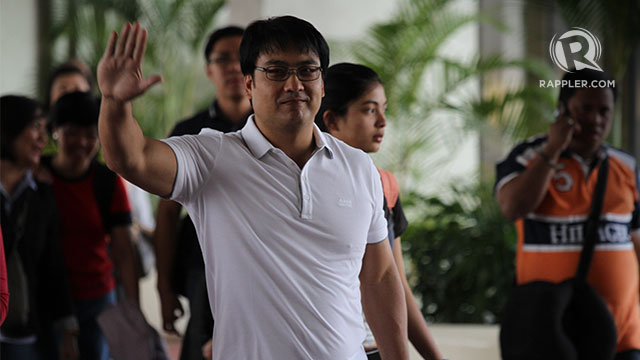BACK. Fresh from his trip to the Holy Land, Sen Bong Revilla says he is ready to face the plunder case filed against him by the Ombudsman. Photo by Jedwin M. Llobrera​