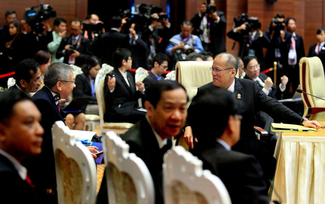 SMEs. President Benigno Aquino III urges ASEAN to focus on supporting SMEs, which he calls the key to success of the ASEAN Economic Community. Malacañang Photo Bureau