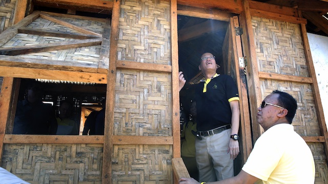 REBUILDING, President Benigno Aquino III says the government is working towards building back better. Malacañang Photo Bureau