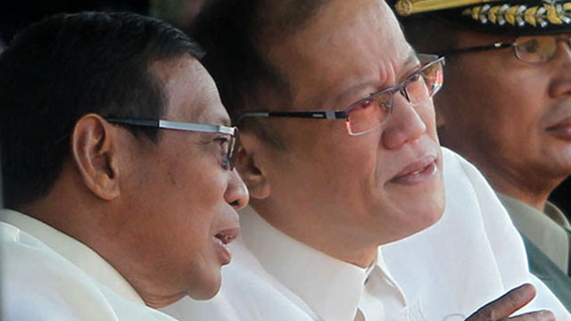 SUPPORT FOR BINAY? President Benigno Aquino III says his sisters did not exactly express support for Vice President Binay. File photo from OVP 