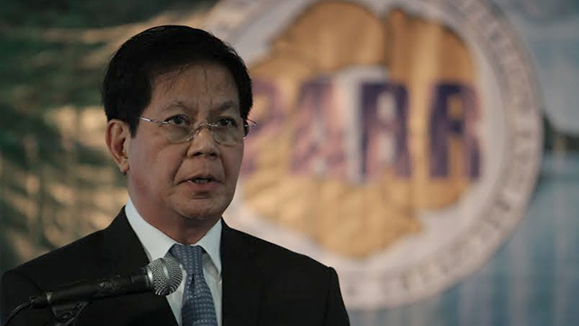 RUNNING AFTER PLEDGES. Rehabilitation Secretary Panfilo Lacson appeals to countries that promised to help Haiyan survivors. File photo by Robert Viñas/Malacañang Photo Bureau