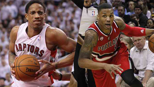 LAST HOME STATEMENT. NBA stars DeMar DeRozan (L) and Damian Lillard (R) both tweeted the exact same statement regarding the Last Home Stand cancellation. Was it a coincidence or was there coordination? Photos from Agence France-Presse