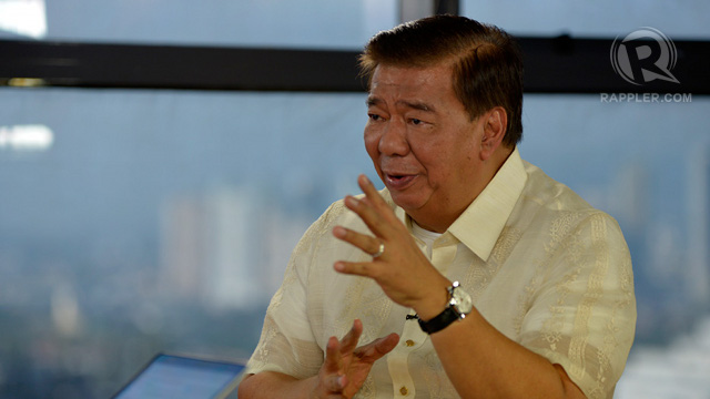 'DEAD HORSE.' This is how Senate President Franklin Drilon describes charter change even as his partymates in the LP push for a second term for the President. File photo 