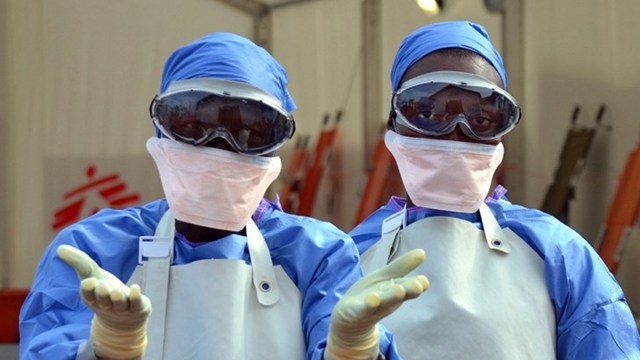 'EXCEPTIONAL PEOPLE.' UN chief Ban Ki-Moon says health workers helping to fight Ebola in West Africa should be supported, not stigmatized through mandatory quarantine policies. File photo by Zoom Dosso/AFP 