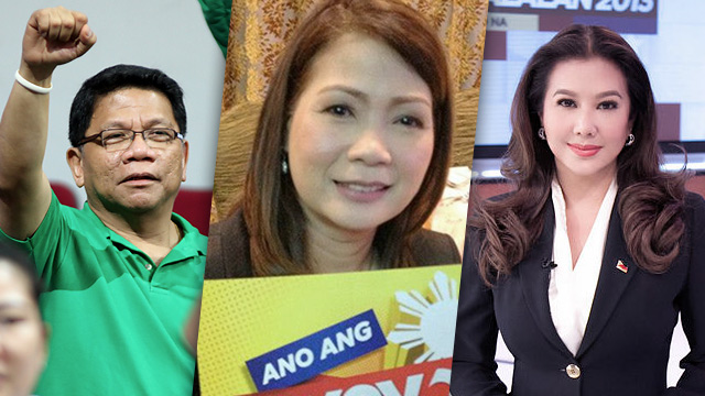 IT WASN'T ME. Prominent journalists issue blanket denials of allegedly receiving payoffs from Janet Lim-Napoles. Photos taken from official Facebook accounts or from file photos