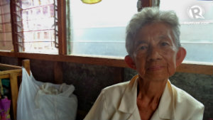 JOSEFINA. Dexter's 76-year-old grandmother survived Yolanda