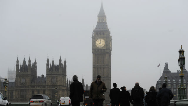File photo of Big Ben and the UK Parliament from EPA/ Facundo Arrizabalaga