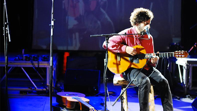 JOSE GONZALEZ. The "Heartbeats" singer made the wide open spaces feel cozy and intimate
