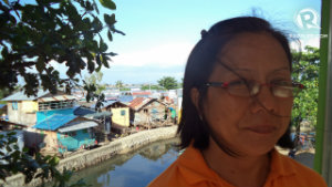 BRGY CAPT. Maria Resthia heads Brgy San Jose in Tacloban