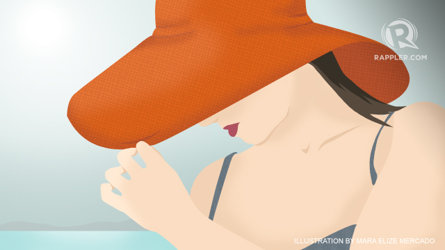 SUN WORSHIPPER. Before enjoying the summer heat, make sure you're protected.