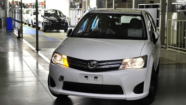 This file picture taken on May 11, 2012 shows Toyota Motor's best selling car 